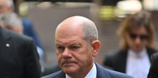 German Chancellor Olaf Scholz