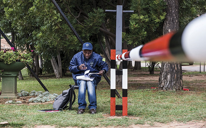 Security guard now a chemical engineer graduate