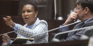 Minister Thembi Simelane Appears Before Justice Portfolio Committee Over VBS Scandal