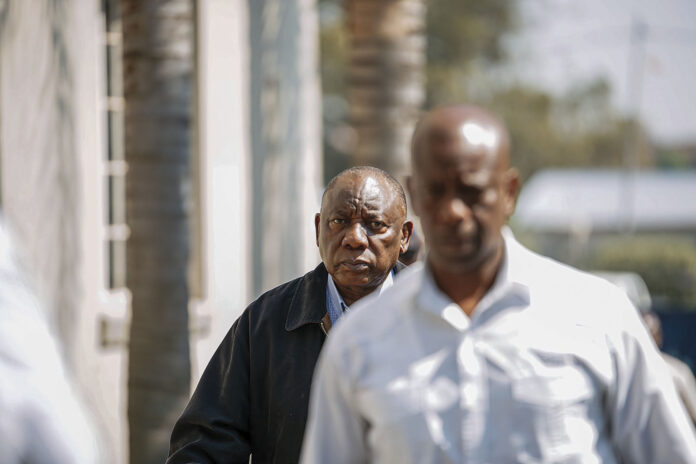 President Ramaphosa.