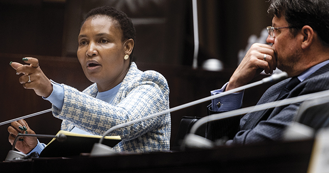 Minister Thembi Simelane Appears Before Justice Portfolio Committee Over VBS Scandal