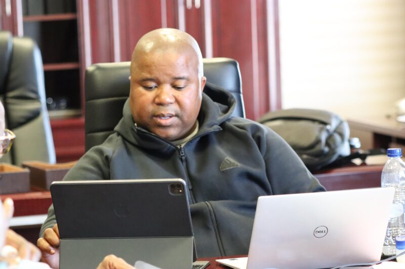 Free State MEC for Cogta and Human Settlements Saki Mokoena has welcomed upgraded laptops and desktops for his departments