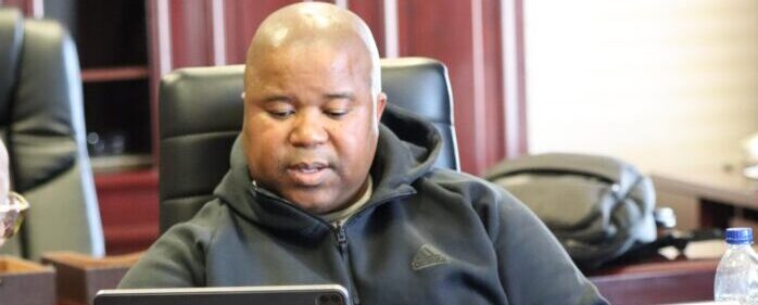 Free State MEC for Cogta and Human Settlements Saki Mokoena has welcomed upgraded laptops and desktops for his departments