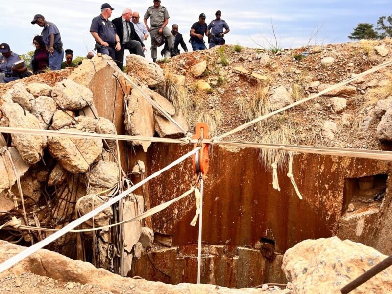 Illegal mining
