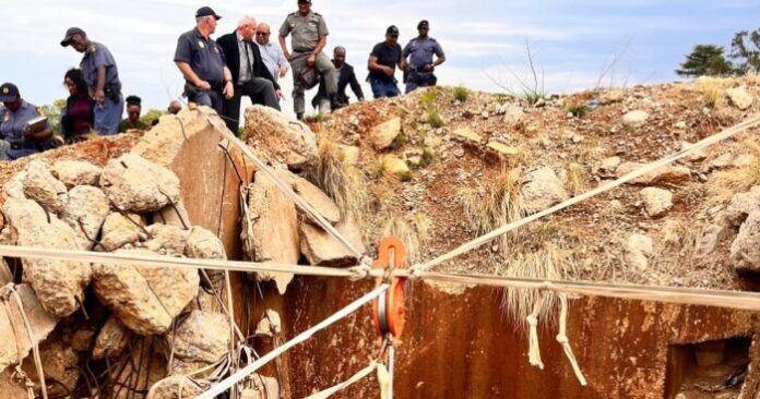Illegal mining