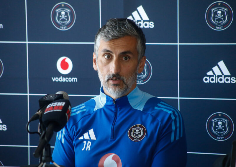 Orlando Pirates coach Jose Riveiro