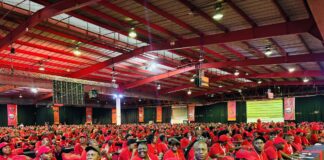 EFF delegates 'not allowed to display anger, joy or fall asleep'