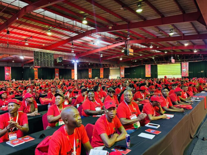 EFF delegates 'not allowed to display anger, joy or fall asleep'