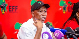 Malema condemns Donald Trump