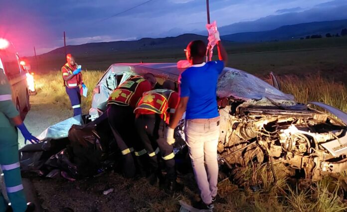 Head-on collision in Vryheid.