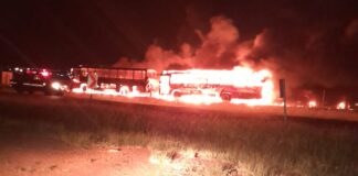 Putco buses torched