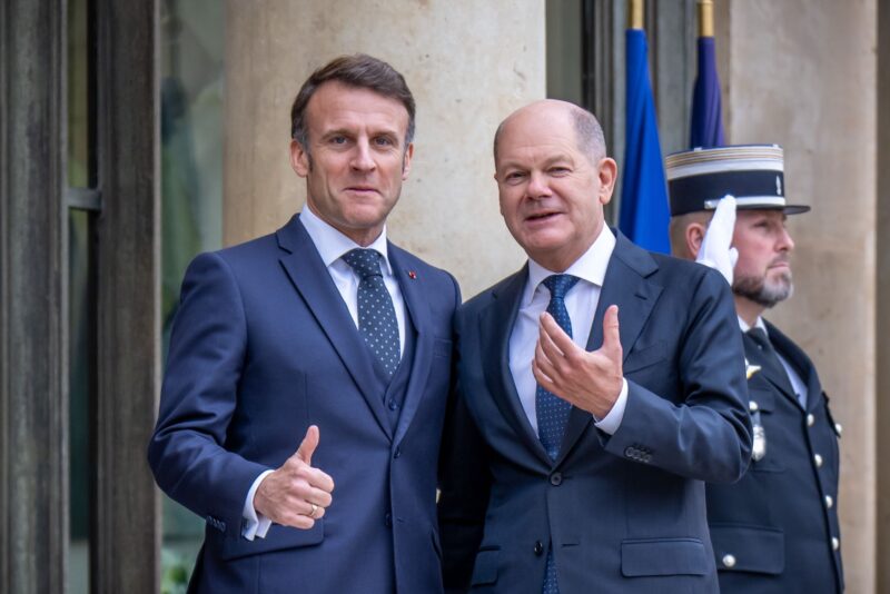 Scholz, Macron 'stand together' as Europe prepares to face Trump