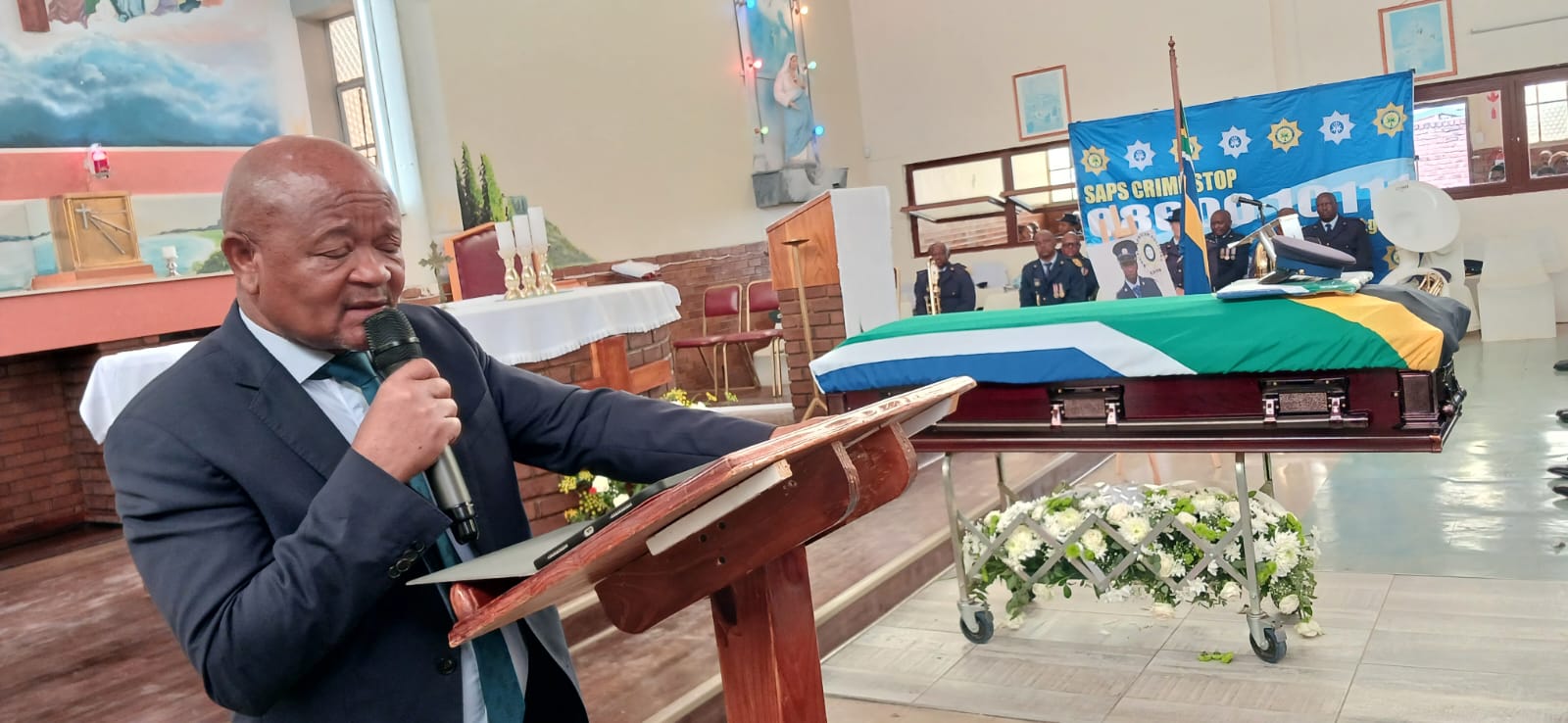 Police officer's funeral