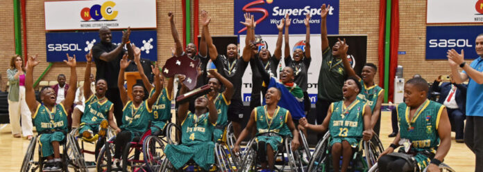 Wheelchair basketball tournament