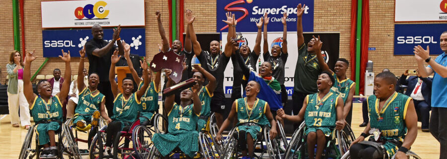 Wheelchair basketball tournament