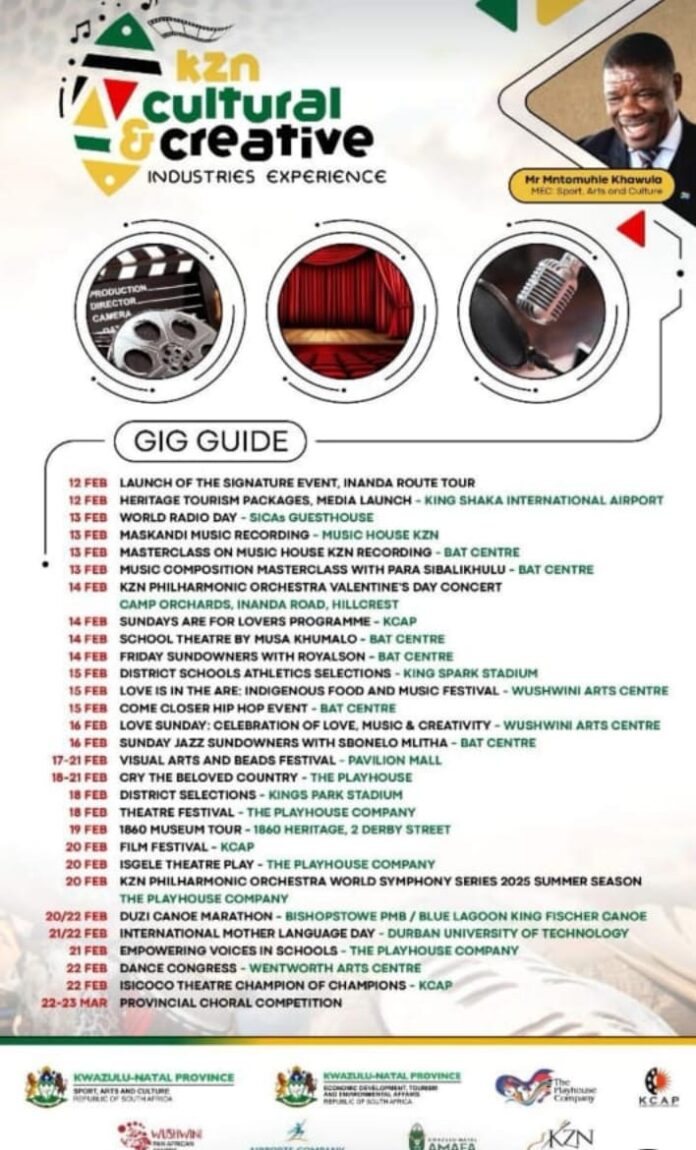 KZN gig guide causes uproar