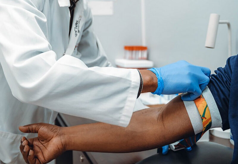 Doctors are busy with students who are struggling with the infection