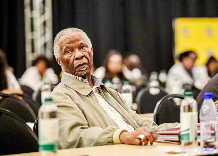 Thabo Mbeki at the ANC NEC Lekgotla In Boksburg: Day 2