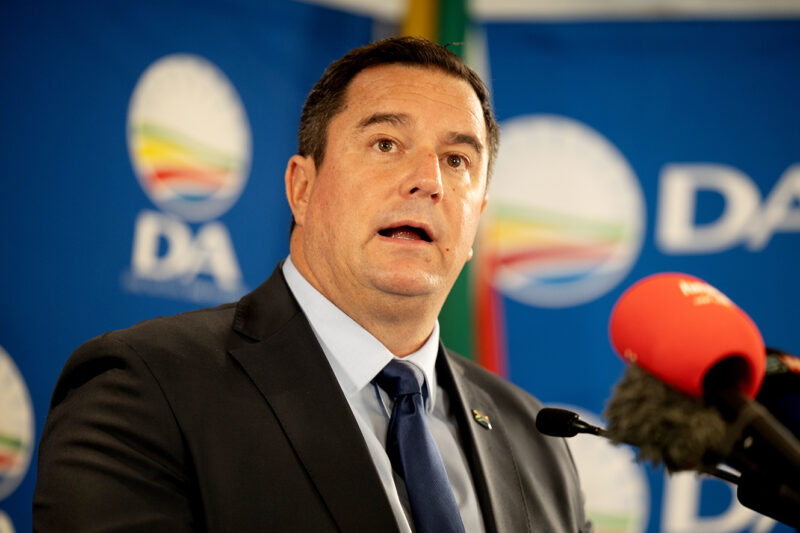 My priority in US is to secure trade relations – Steenhuisen