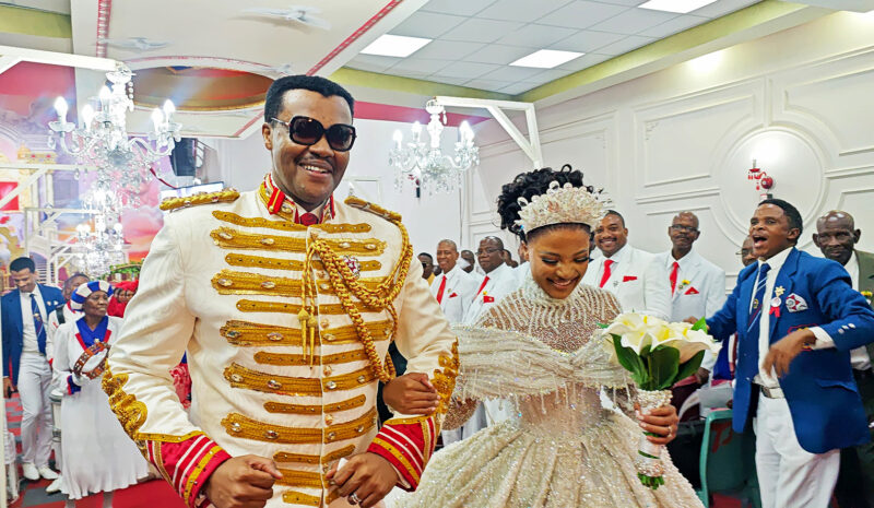 IPHC leader walks down the aisle with wife Mamakgotla