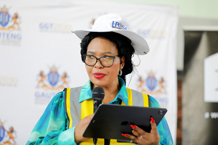 Gauteng MEC for Health Nomantu Nkomo-Ralehoko