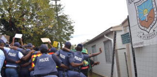 Presence of soldiers in protest march for Cwecwe criticised