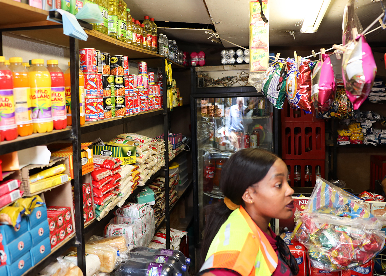 Spaza shops crackdown