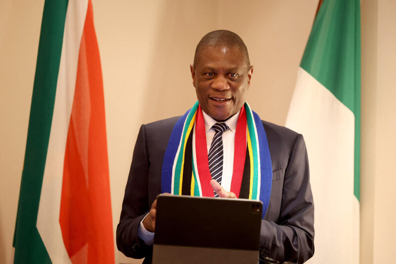 Mashatile says economy still in white hands