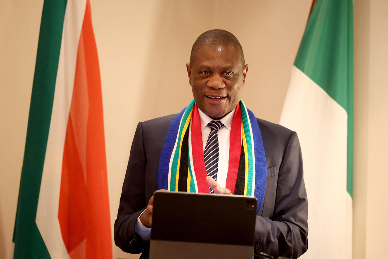 Mashatile says economy still in white hands