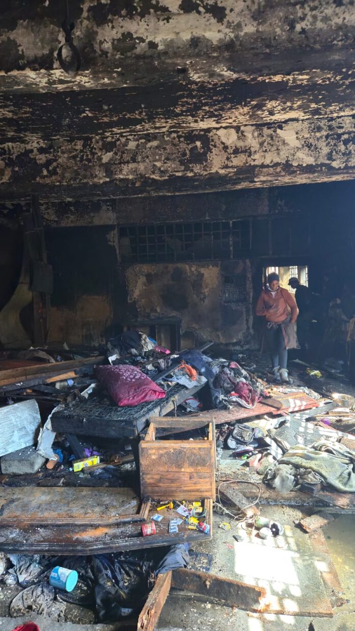 Third Joburg fire claims man's life