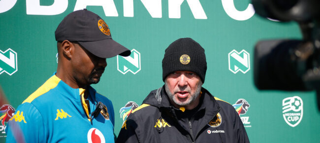 Kaizer Chiefs coaches vow to deliver Nedbank Cup will to the fans
