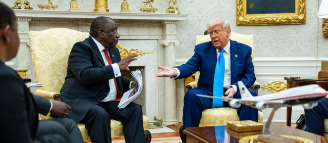 NGO defends Ramaphosa's trip to the US