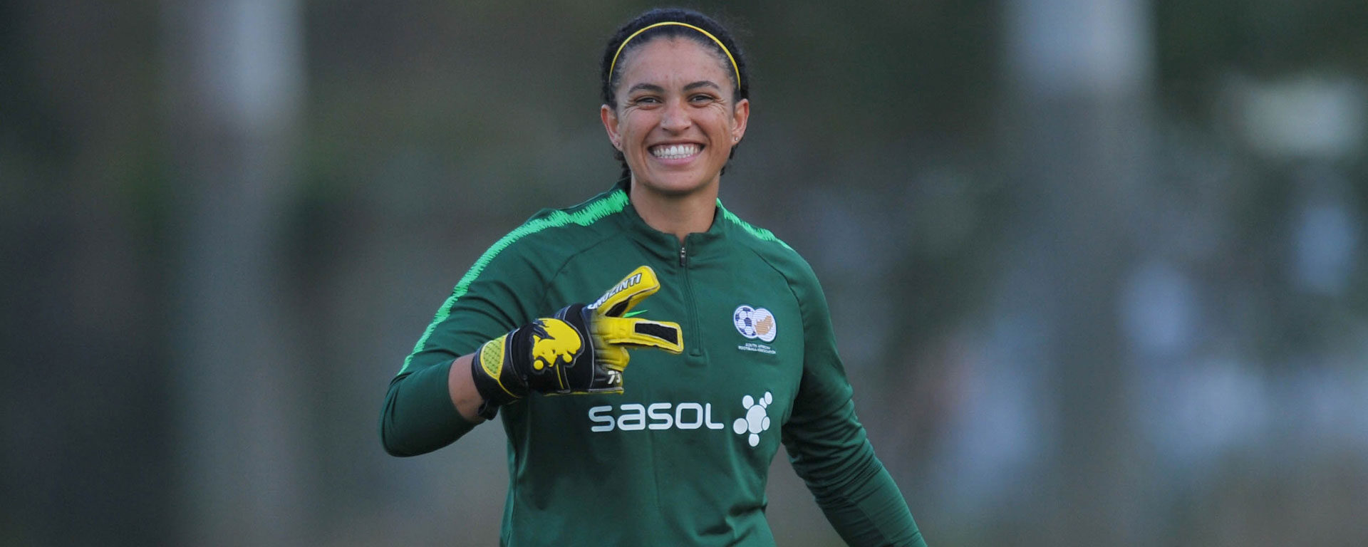 Banyana keeper Kaylin Swart is confident ahead of their Wafcon title defence.
