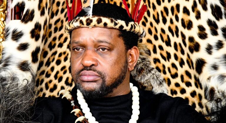 King Misuzulu is facing backlash from the Mkhwanazi clan for partitioning their land. // Archives
