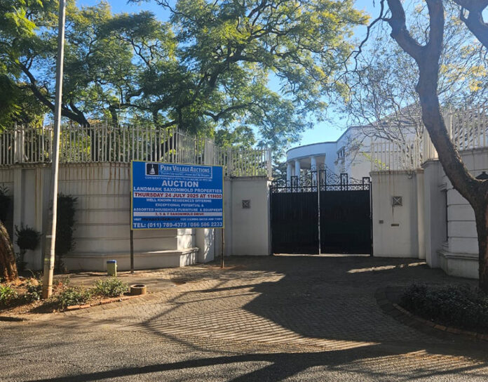 Gupta compound auction goes ahead