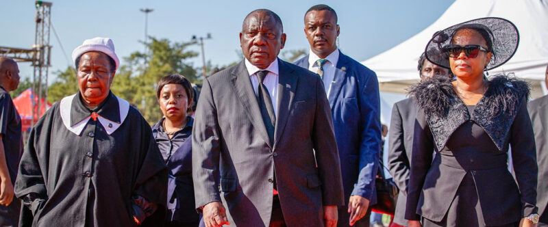 Ramaphosa bids farewell to liberation stalwart Farisani 