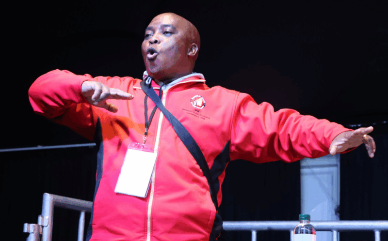 NUM President Phillip Vilakazi.