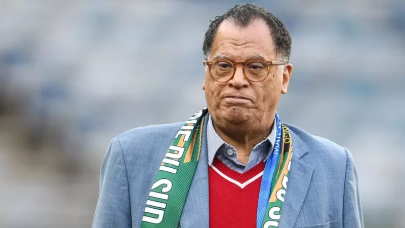 Danny Jordaan has romped to victory