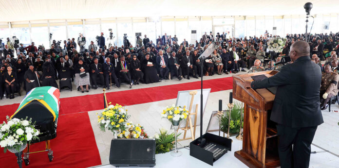 Ramaphosa pays tribute to humble Mabuza 