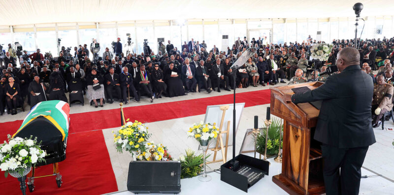 Ramaphosa pays tribute to humble Mabuza 