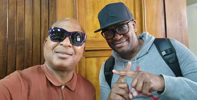 Kenny Kunene and Malcolm X