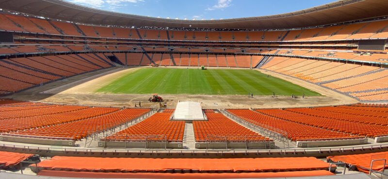 FNB Stadium ready to host football match