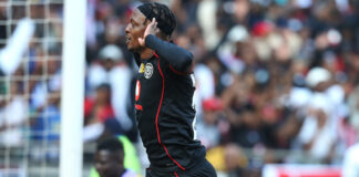Pirates' Patrick Maswanganyi.