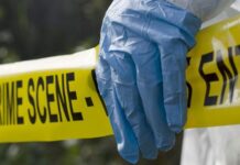 FILE PICTURE: Crime scene