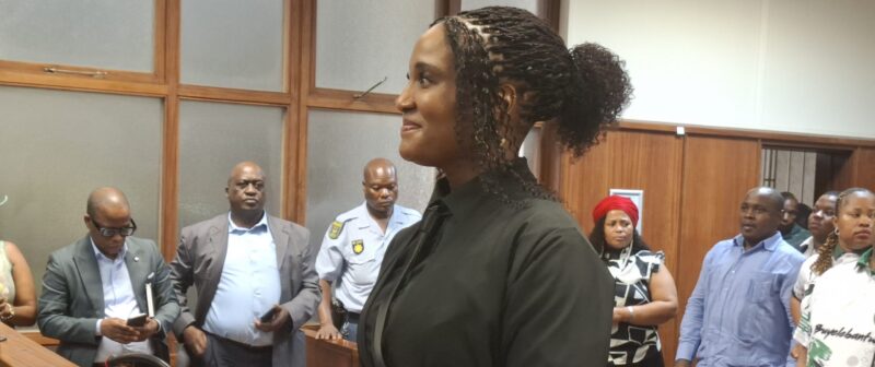Duduzile Zuma-Sambudla in the dock for inciting violence