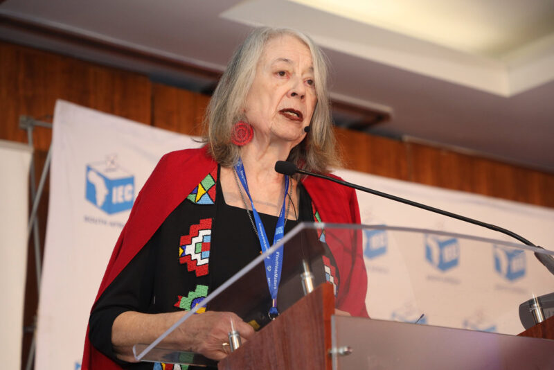 Mary De Hass testifies before parliamentary committee