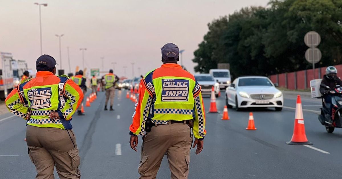 Joburg Metro Police nabbed 174 motorists driving under the influence of alcohol
