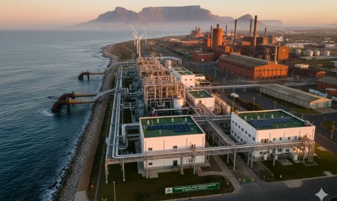 Cape Town's desalination plant