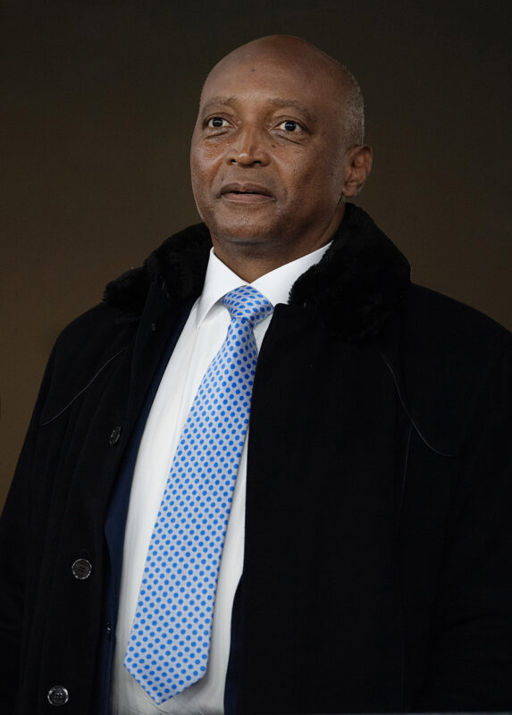 Patrice Motsepe at the South Africa v Cameroon: Round Of 16 - Africa Cup Of Nations game