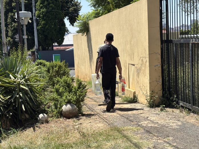 Protests over ongoing water outages